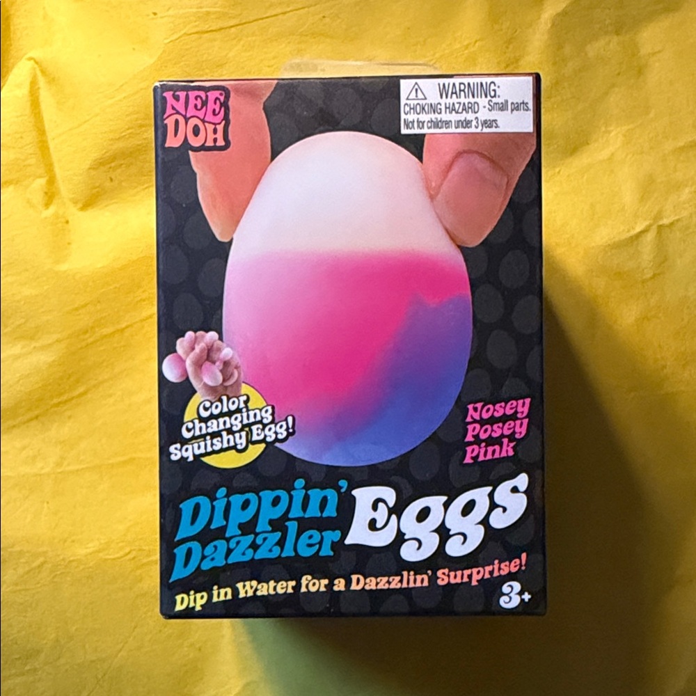 Nee Doh Dippin' Dazzler Eggs - Color Changing Squishy